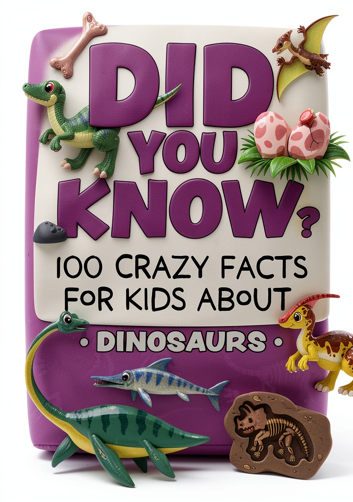 Installing Did You Know? Crazy Facts For Kids Series! - Prehistoric History Book on a wooden desk