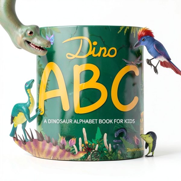 FunFact ABCs Prehistoric Dinosaur Book by Barbara Pinke 67 Pages-0
