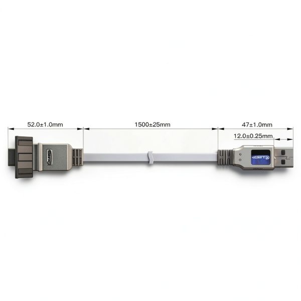 CNLINKO Outdoor USB 3.0 Plug 1.5M Cable IP67 Waterproof Connector-5