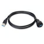 CNLINKO Outdoor USB 3.0 Plug 1.5M Cable IP67 Waterproof Connector-0