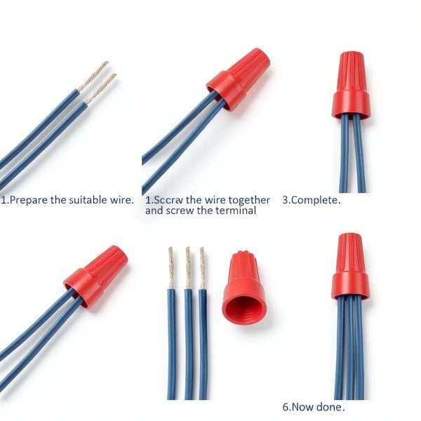 180 PCS Wire Connectors Romeda Insulating Twist Caps with Spring-5